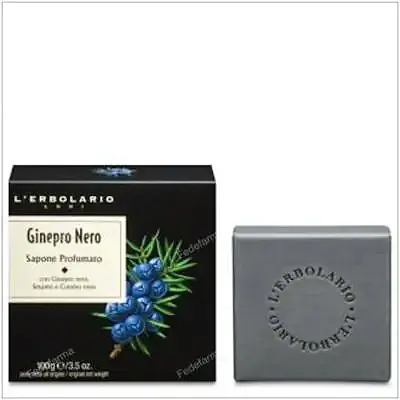 Enebro negro jabón pastilla 100 g, L'Erbolario