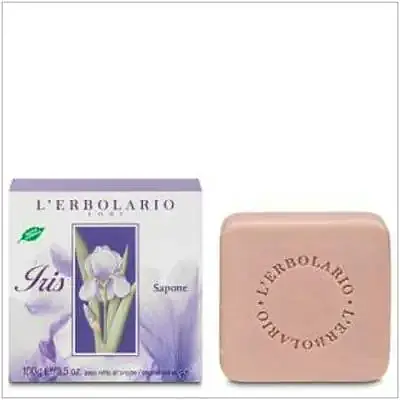 Iris jabón pastilla 100 g, L'Erbolario