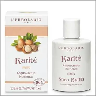 Karité gel crema de baño nutritiva 300 ml, L'Erbolario