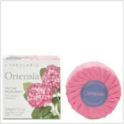 Hortensia jabón pastilla 100 g, L'Erbolario