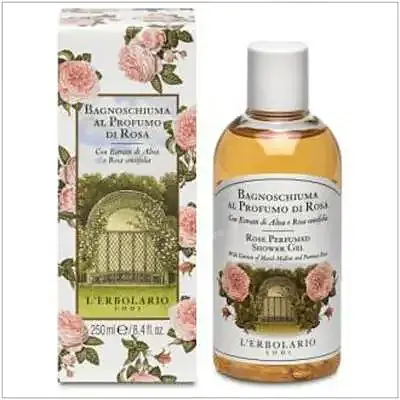 Rosa gel de baño 250 ml, L'Erbolario