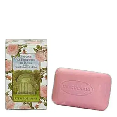Rosa jabón pastilla 100 g, L'Erbolario