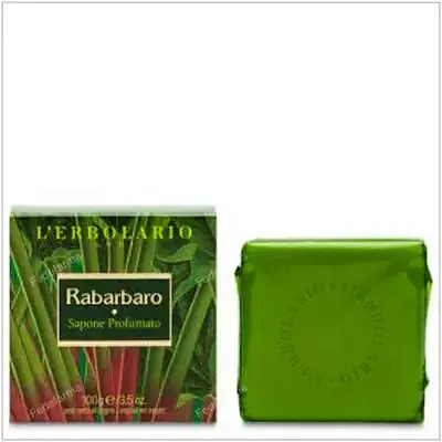 Ruibarbo jabón perfumado pastilla 100 g, L'Erbolario