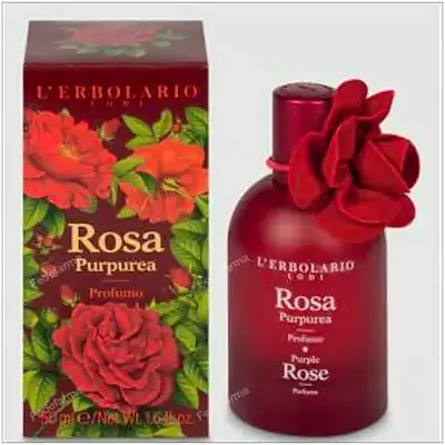 Rosa purpurea perfume 50 ml, L'Erbolario