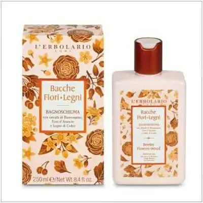 Bayas flores gel de baño 250 ml, L'Erbolario