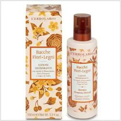 Bayas flores desodorante loción 100 ml, L'Erbolario