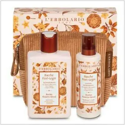 Bayas flores madera cedro gel baño+desodorante, L'Erbolario
