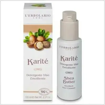 Karité detergente de cara 100 ml, L'Erbolario