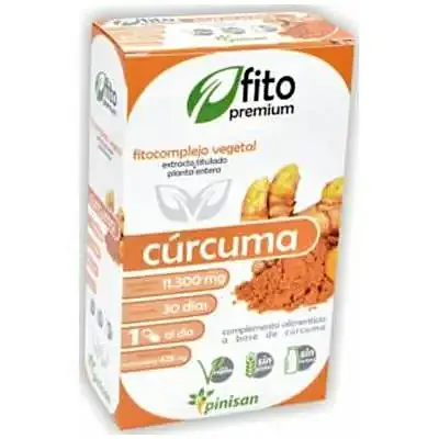 Fito premium cúrcuma 30 cápsulas, Pinisan