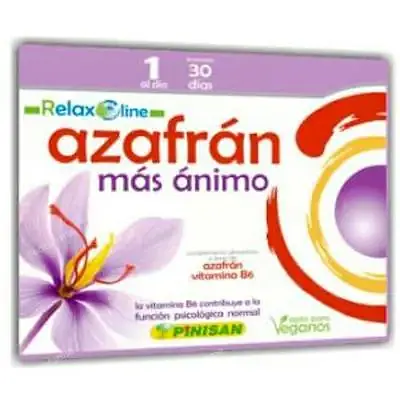 Azafran mas animo pinisa 30 cápsulas, Pinisan