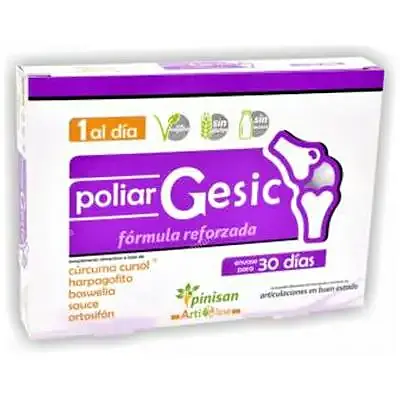 Poliar gesic artiline 30 cápsulas, Pinisan
