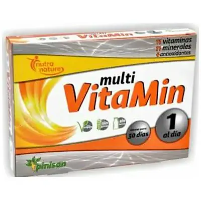 Multi vitamin 30 cápsulas, Pinisan