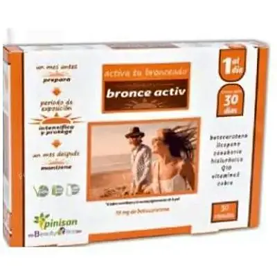 Bronce activ 565 mg 30 cápsulas, Pinisan