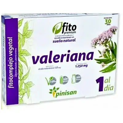 Fito premium valeriana 30 cápsulas, Pinisan