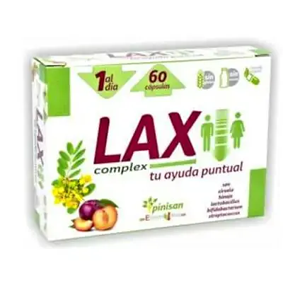 Lax complex 610 mg 60 cápsulas, Pinisan