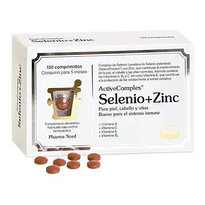 Activecomplex selenio+zinc 150 comprimidos, Pharma Nord