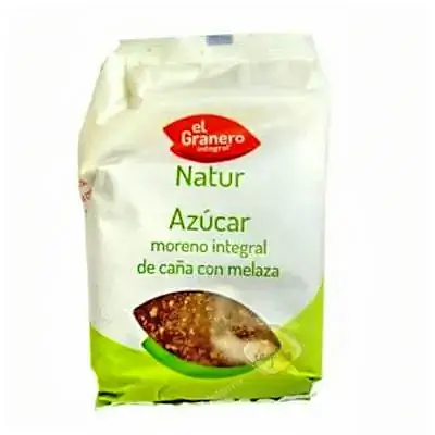 Azúcar moreno caña integral melaza el graner 500 g, El Granero