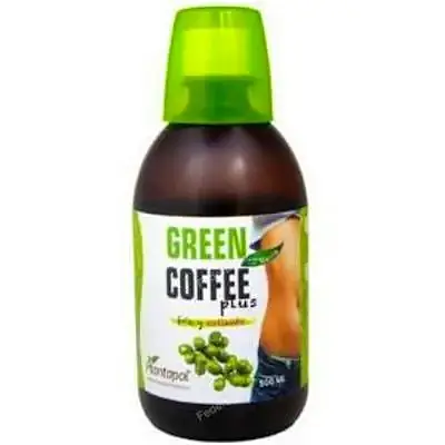 Green coffee plus (café verde) líquido 500 ml, Plantapol
