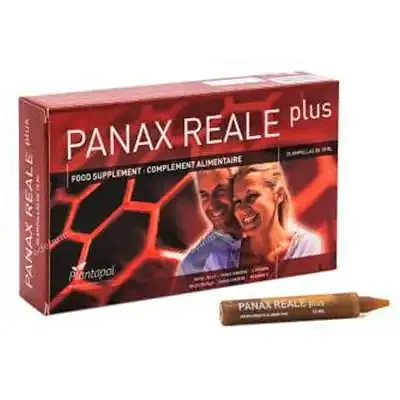 Panax reale plus (jalea-ginseng-vitamina C) 20 ampollas, Plantapol