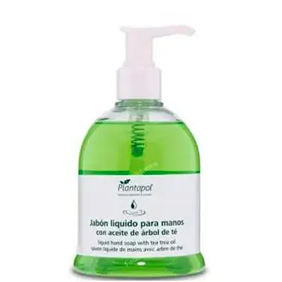 Jabón líquido de manos árbol del té 300 ml, Plantapol