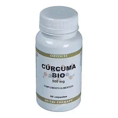 Cúrcuma 500 mg 90 cápsulas, Ortocel