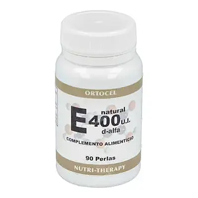 Vitamina e 400UI d-alpha (natural) 90 perlas, Ortocel
