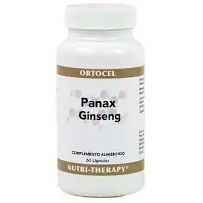 Panax ginseng 60 cápsulas, Ortocel