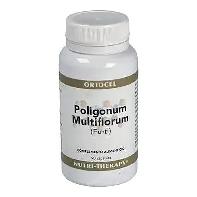 Poligonum multiflorum (fo-ti) 500 mg 90 cápsulas, Ortocel