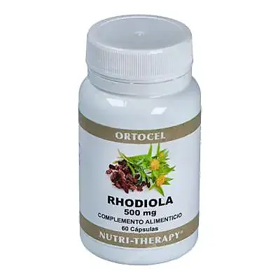 Rhodiola 500 mg 60 cápsulas, Ortocel
