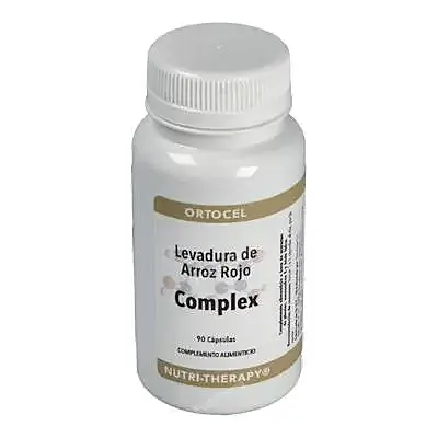 Levadura de arroz rojo complex 90 cápsulas, Ortocel