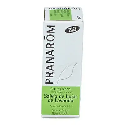Aceite esencial de salvia hojas de lavanda BIO 10 ml, Pranarom
