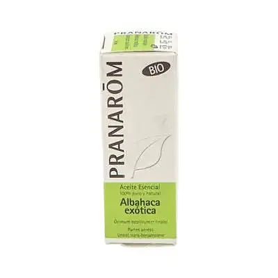 Aceite esencial de albahaca exotica BIO 10 ml, Pranarom