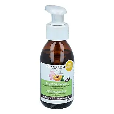 Masaje selección aceite base natural BIO 100 ml, Pranarom