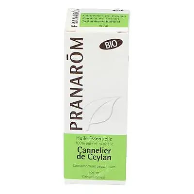 Aceite esencial de canela de ceylan BIO 5 ml, Pranarom