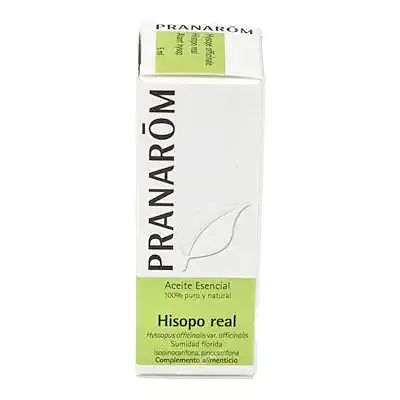 Aceite esencial de hisopo real 5 ml, Pranarom