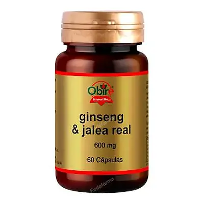 Ginseng+jalea 600 mg 60cp, Obire
