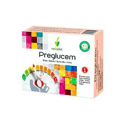 Preglucem 60 cápsulas, Novadiet