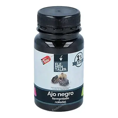 Ajo negro (1 al día) elemetales 30 cápsulas, Novadiet