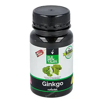 Ginkgo elementales 30 cápsulas, Novadiet