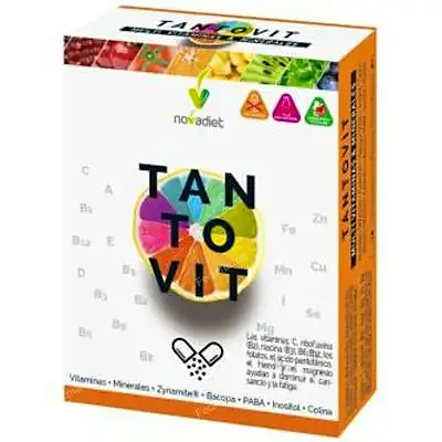 Tantovit multivitamínico 30 comprimidos, Novadiet
