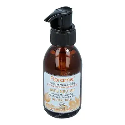 Aceite de masaje base neutra 120 ml, Florame