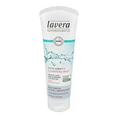 Leche limpiadora basis sensitive aloe y karité, Lavera