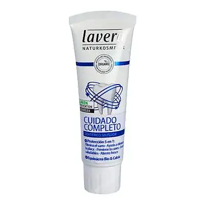 Dentífrico cuidado completo sin fluor equinacea & calcio BIO, Lavera
