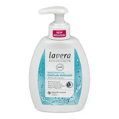 Jabón manos basis sensitiv 250 aloe vera & manzanilla, Lavera