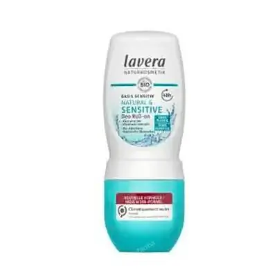 Desodorante roll-on 48h basis sensitiv, Lavera