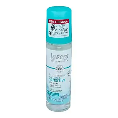 Desodorante spray 48h basis sensitiv, Lavera