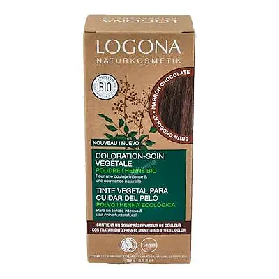 Colorante vegetal marron chocolate, Logona