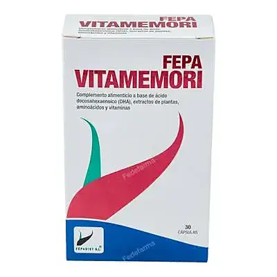 Vitamemori fepadiet 30 cápsulas, Fepa
