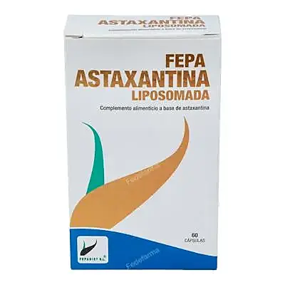 Astaxantina liposomada 4 mg fepadiet 60 cápsulas, Fepa