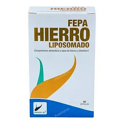 Hierro liposomado fepadiet 60 cápsulas, Fepa